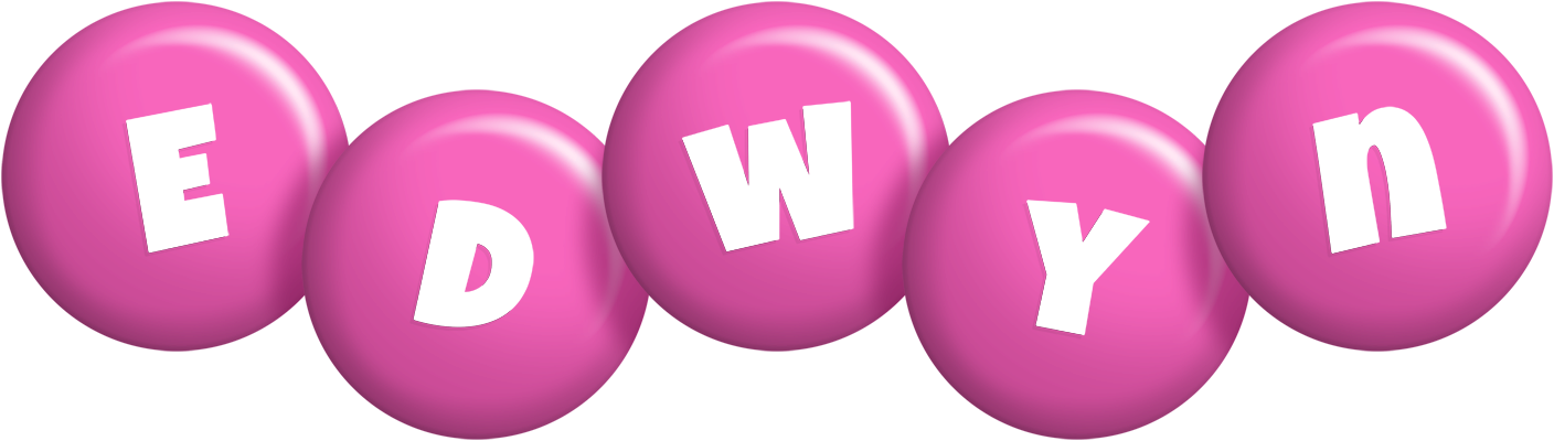 Edwyn candy-pink logo