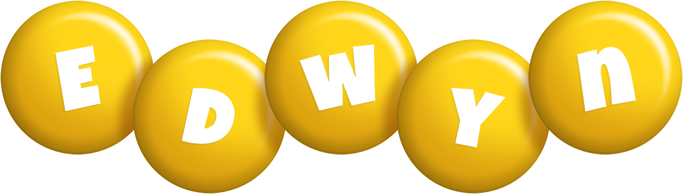 Edwyn candy-yellow logo