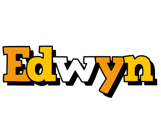 Edwyn cartoon logo