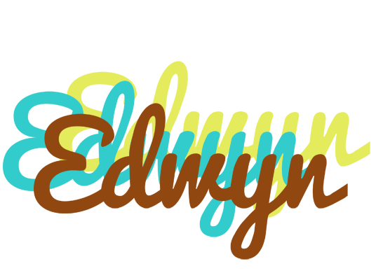 Edwyn cupcake logo
