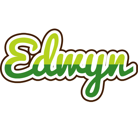Edwyn golfing logo