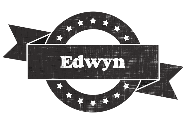 Edwyn grunge logo