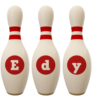 Edy bowling-pin logo