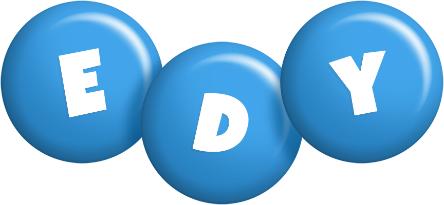 Edy candy-blue logo