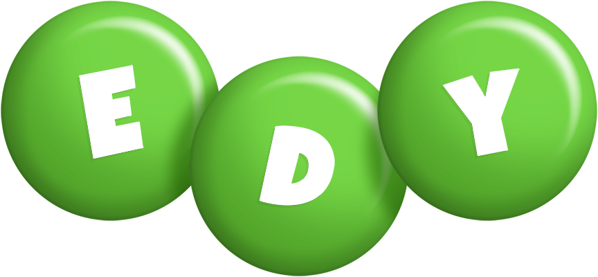 Edy candy-green logo