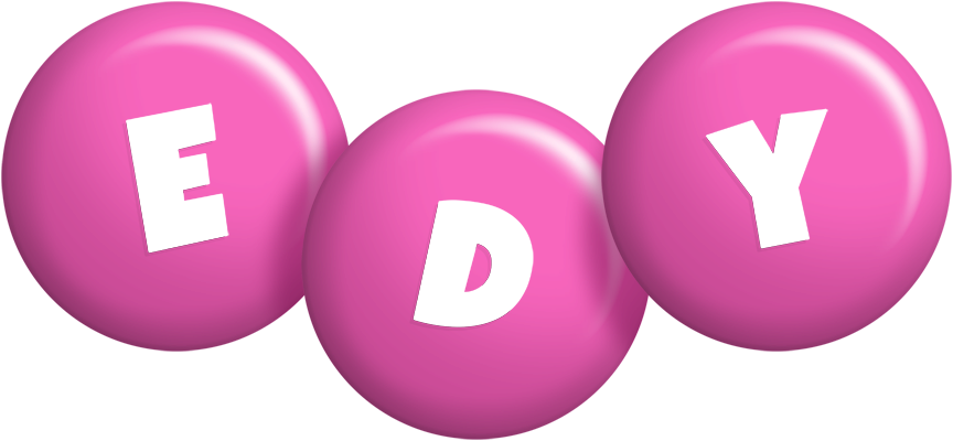 Edy candy-pink logo