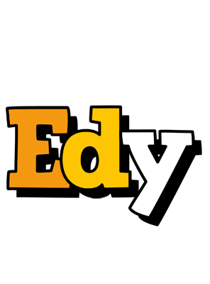 Edy cartoon logo