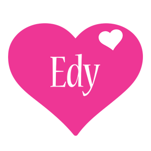 Edy love-heart logo