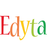 Edyta birthday logo