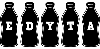 Edyta bottle logo