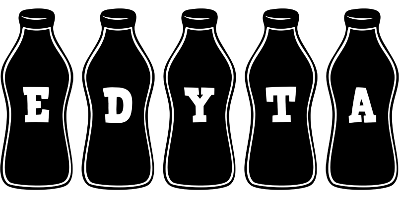 Edyta bottle logo