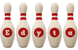 Edyta bowling-pin logo