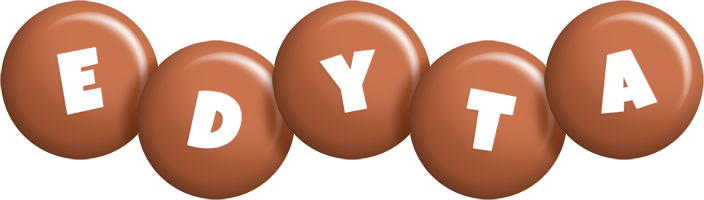 Edyta candy-brown logo