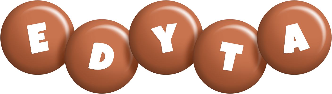 Edyta candy-brown logo