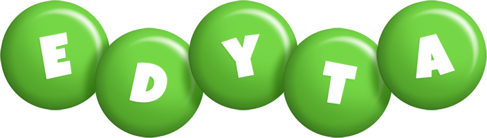 Edyta candy-green logo