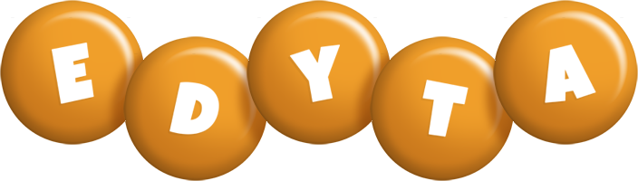 Edyta candy-orange logo