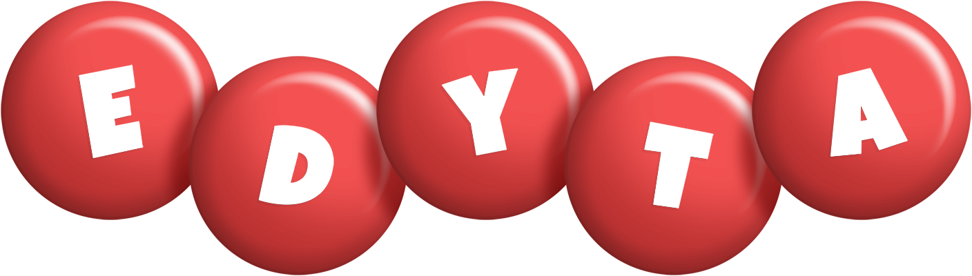 Edyta candy-red logo