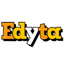 Edyta cartoon logo