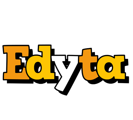 Edyta cartoon logo