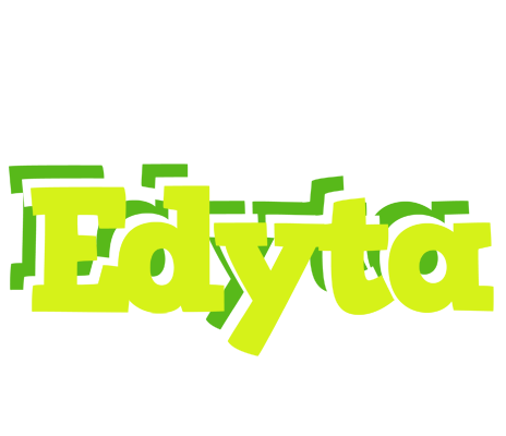 Edyta citrus logo