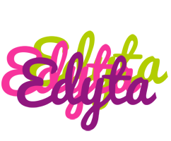 Edyta flowers logo