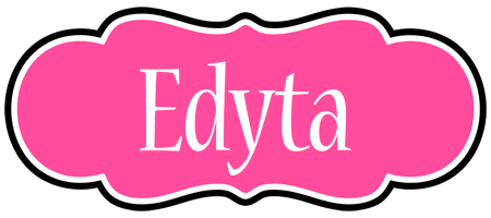 Edyta invitation logo