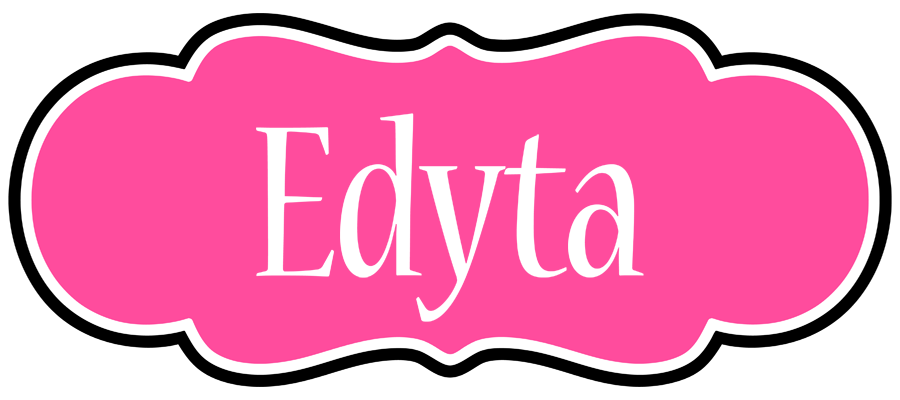Edyta invitation logo