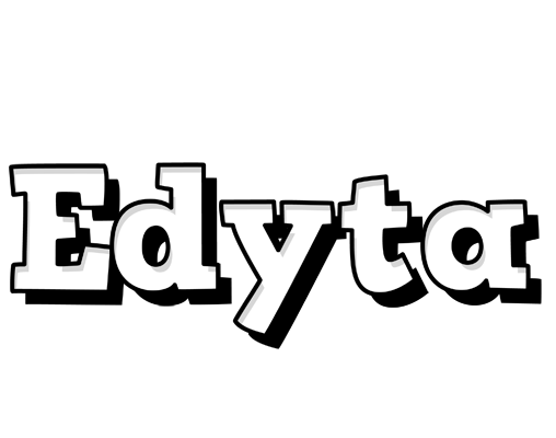 Edyta snowing logo