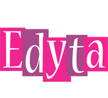 Edyta whine logo