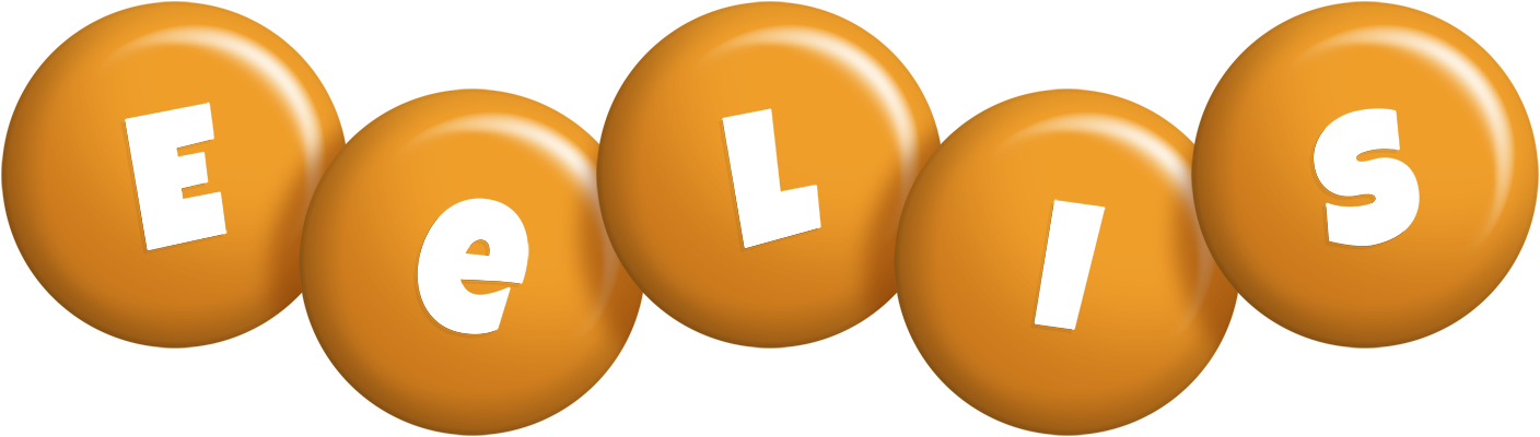 Eelis candy-orange logo