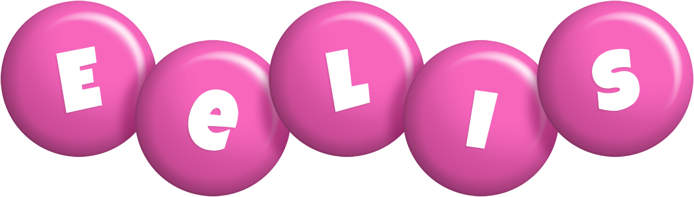 Eelis candy-pink logo