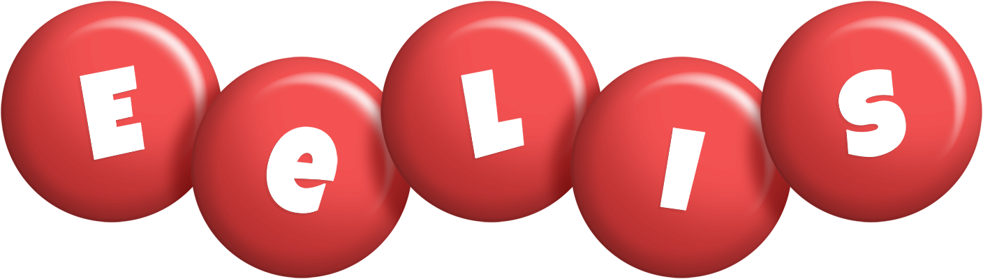 Eelis candy-red logo
