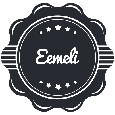 Eemeli badge logo