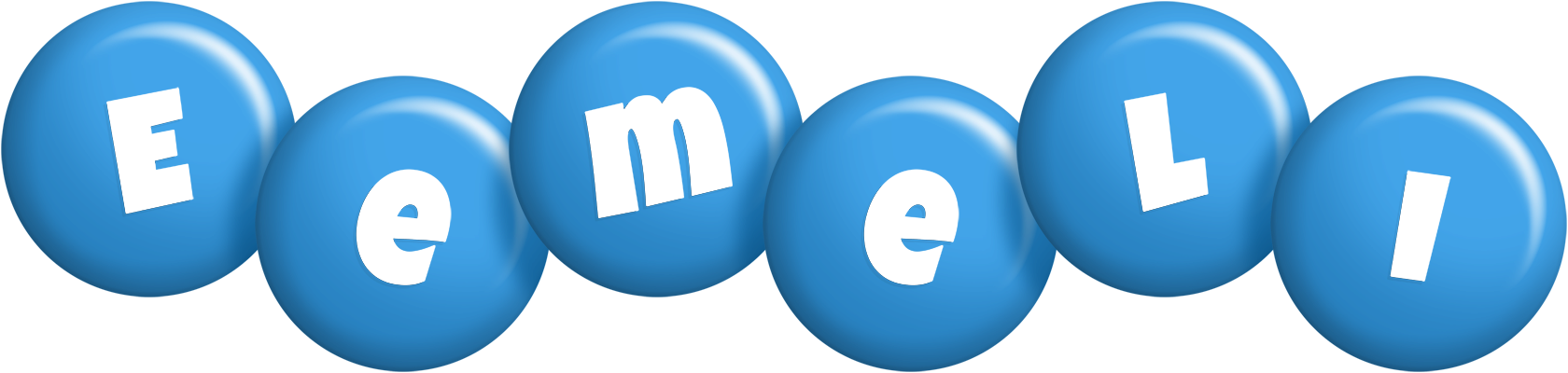 Eemeli candy-blue logo