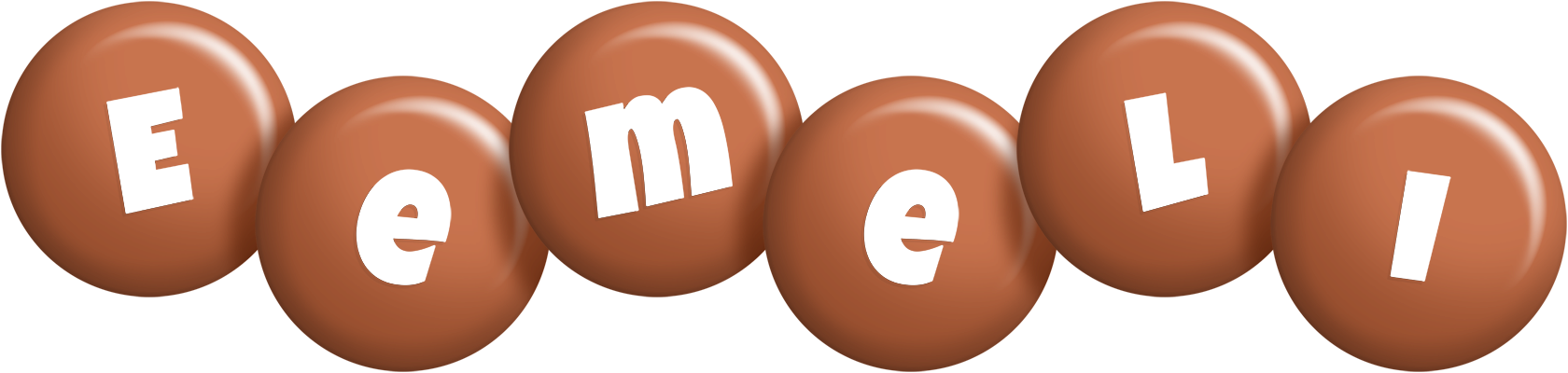 Eemeli candy-brown logo