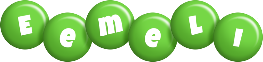 Eemeli candy-green logo