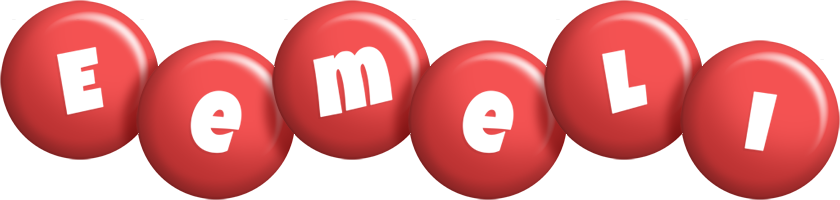 Eemeli candy-red logo