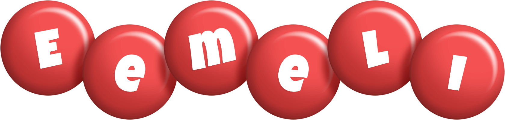 Eemeli candy-red logo