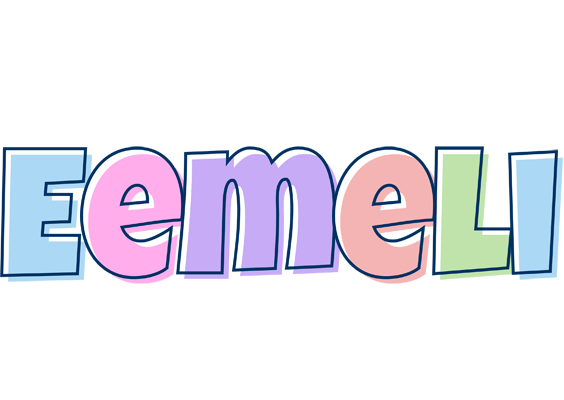 Eemeli pastel logo