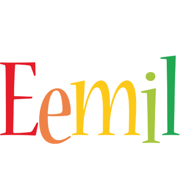 Eemil birthday logo