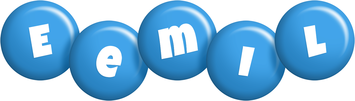 Eemil candy-blue logo
