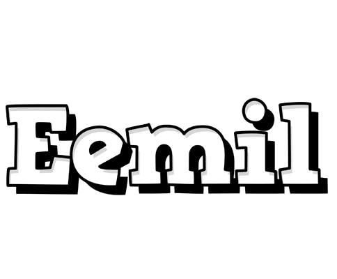 Eemil snowing logo
