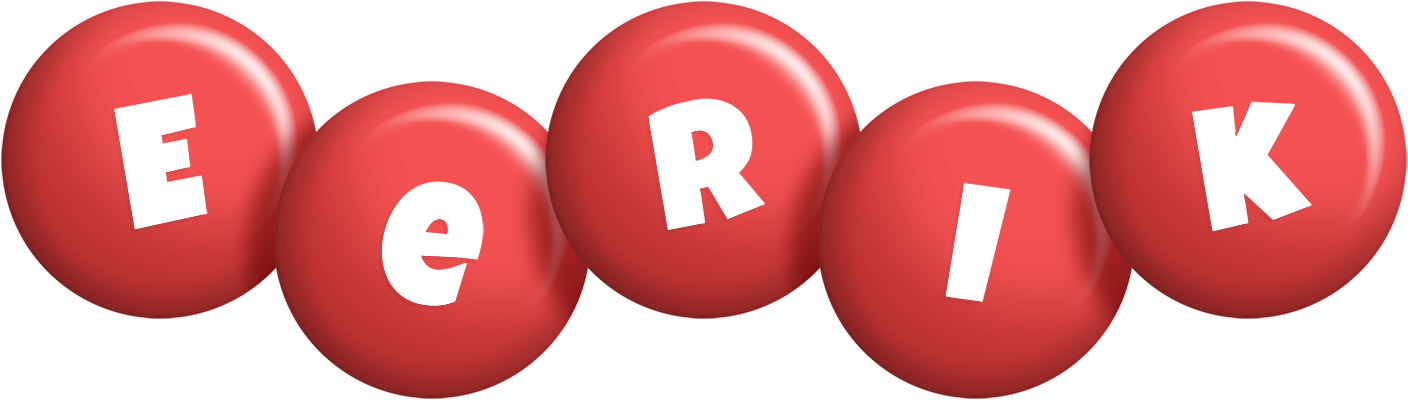 Eerik candy-red logo