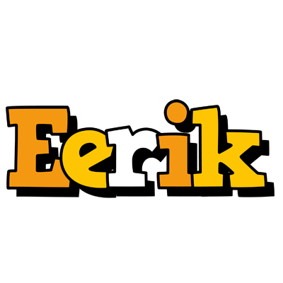 Eerik cartoon logo