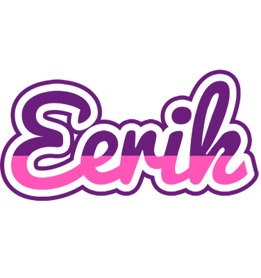 Eerik cheerful logo