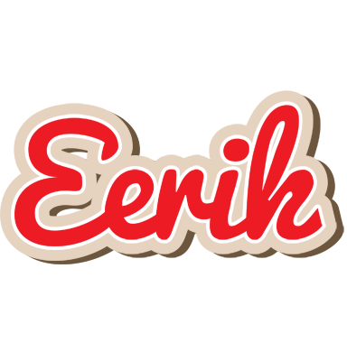 Eerik chocolate logo