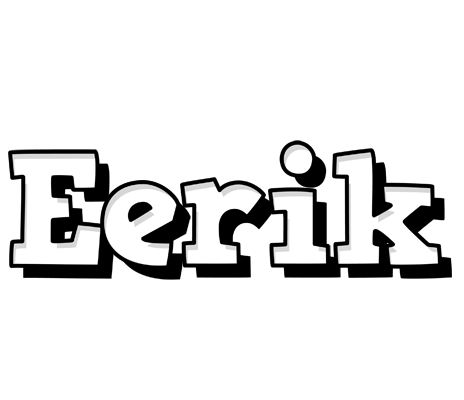 Eerik snowing logo