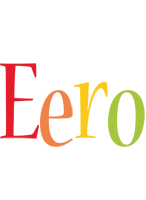 Eero birthday logo