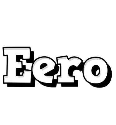 Eero snowing logo