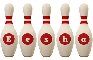 Eesha bowling-pin logo